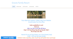 Desktop Screenshot of gravesfamilyresort.com